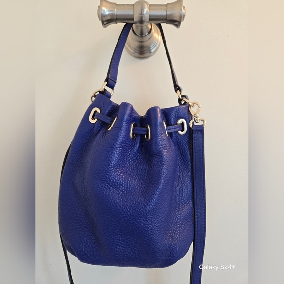 Kate Spade Royal Blue Small Bucket Bag Excellent condition! - Picture 4 of 11